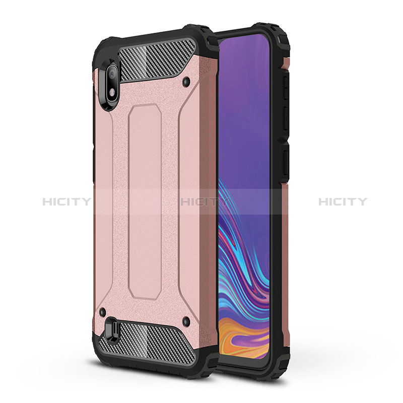 Funda Bumper Silicona y Plastico Mate Carcasa WL1 para Samsung Galaxy A10