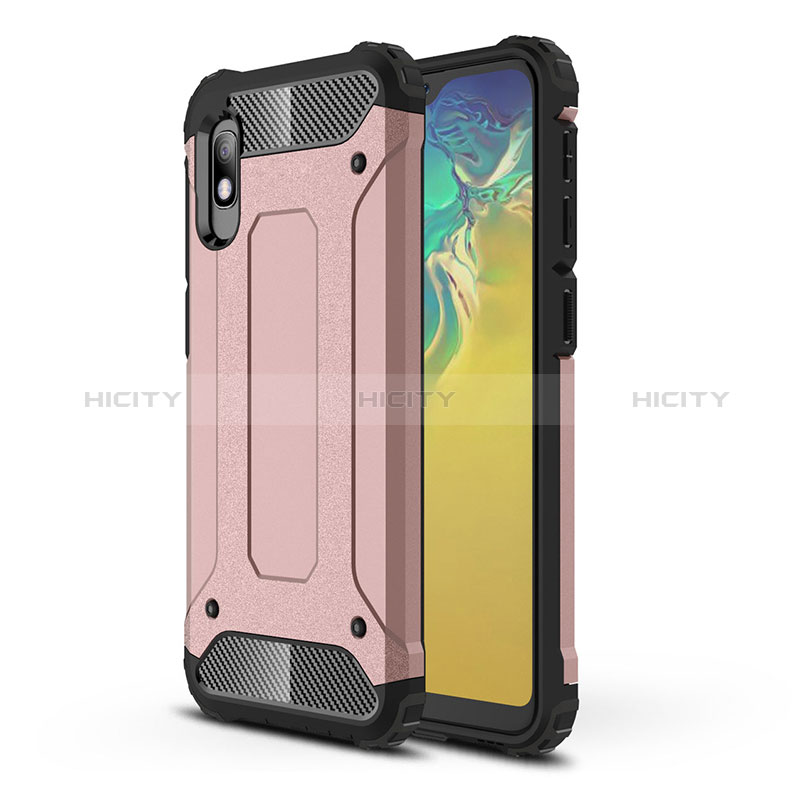 Funda Bumper Silicona y Plastico Mate Carcasa WL1 para Samsung Galaxy A10e