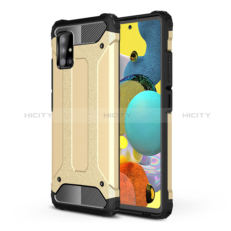 Funda Bumper Silicona y Plastico Mate Carcasa WL1 para Samsung Galaxy A51 4G