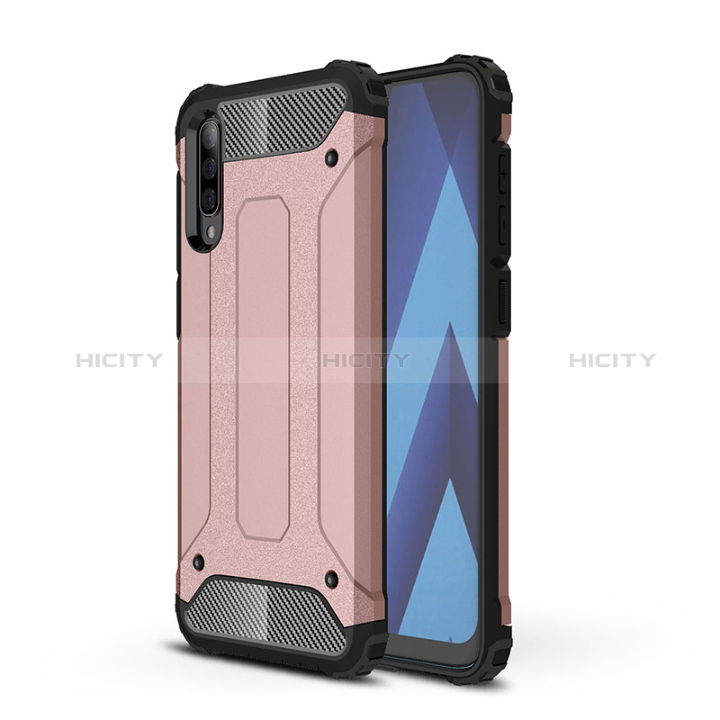 Funda Bumper Silicona y Plastico Mate Carcasa WL1 para Samsung Galaxy A70