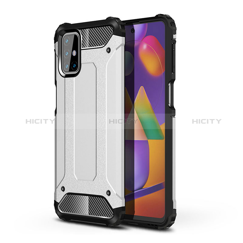 Funda Bumper Silicona y Plastico Mate Carcasa WL1 para Samsung Galaxy M31s