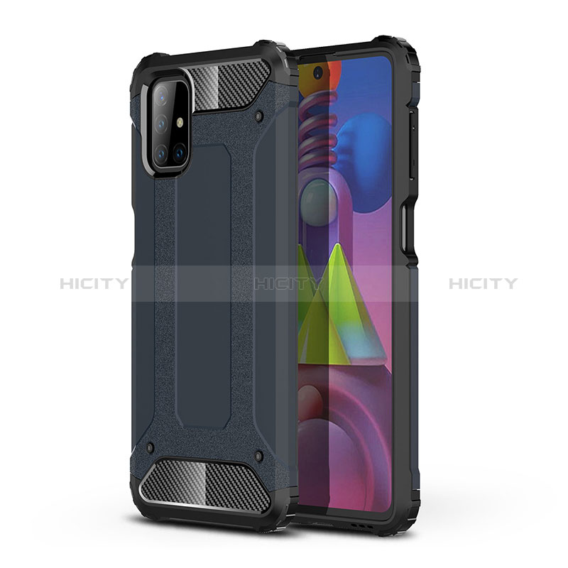 Funda Bumper Silicona y Plastico Mate Carcasa WL1 para Samsung Galaxy M51