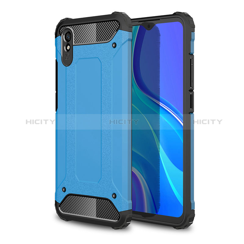 Funda Bumper Silicona y Plastico Mate Carcasa WL1 para Xiaomi Redmi 9A