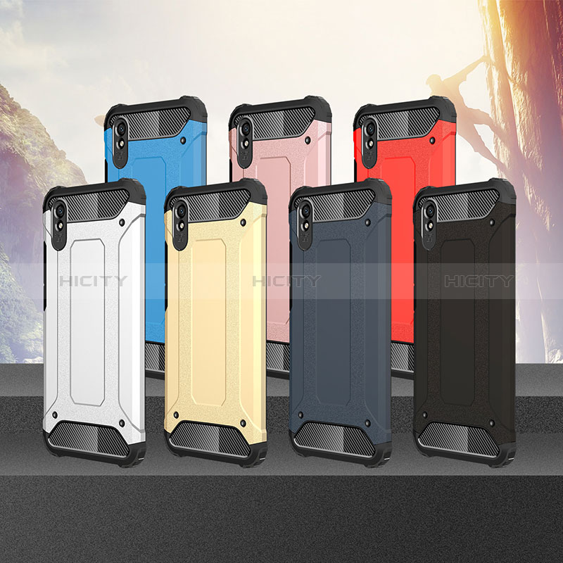 Funda Bumper Silicona y Plastico Mate Carcasa WL1 para Xiaomi Redmi 9AT