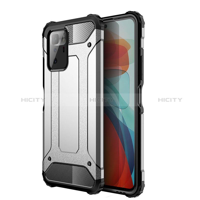 Funda Bumper Silicona y Plastico Mate Carcasa WL1 para Xiaomi Redmi Note 10 Pro 5G