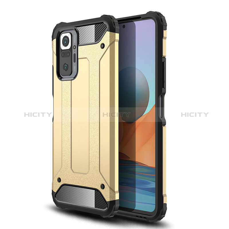 Funda Bumper Silicona y Plastico Mate Carcasa WL1 para Xiaomi Redmi Note 10 Pro Max