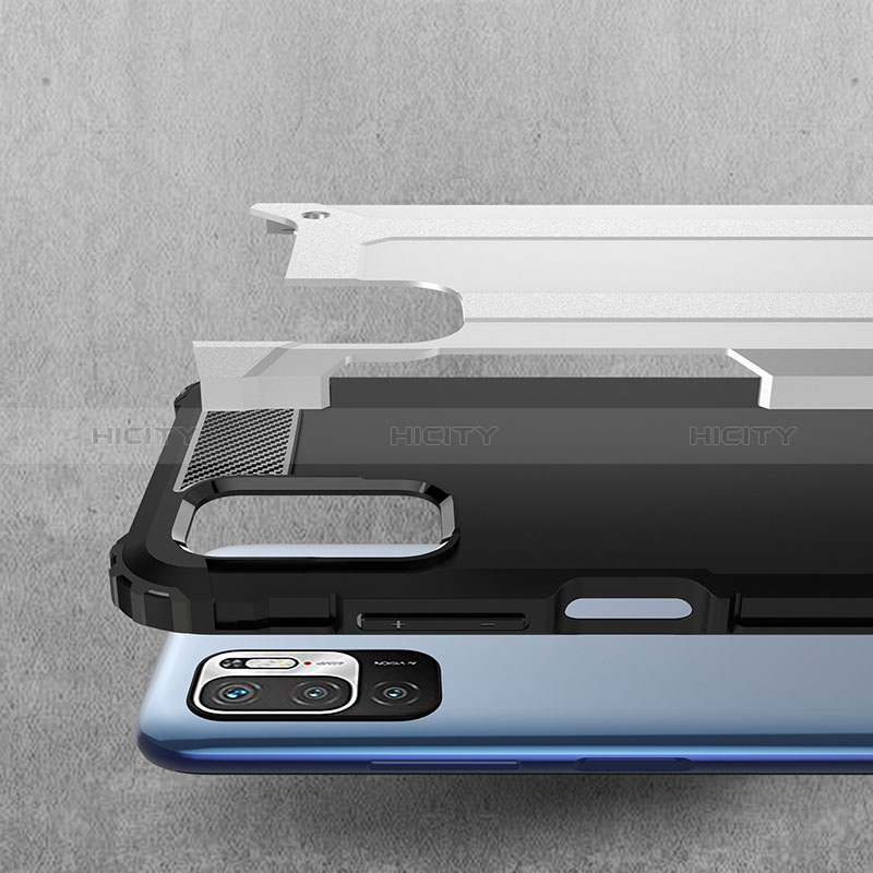 Funda Bumper Silicona y Plastico Mate Carcasa WL1 para Xiaomi Redmi Note 10T 5G