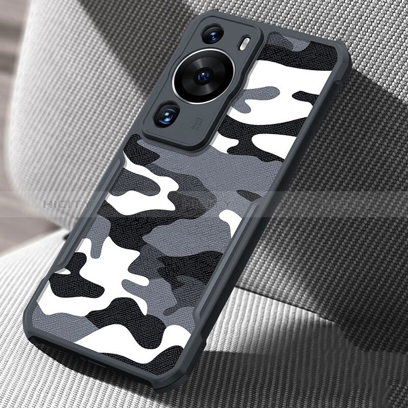 Funda Bumper Silicona y Plastico Mate Carcasa XD1 para Huawei P60