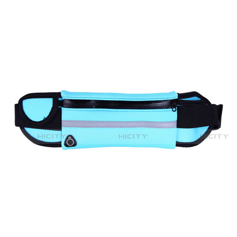 Funda Cinturon Brazo Correr Universal L05 Azul Cielo