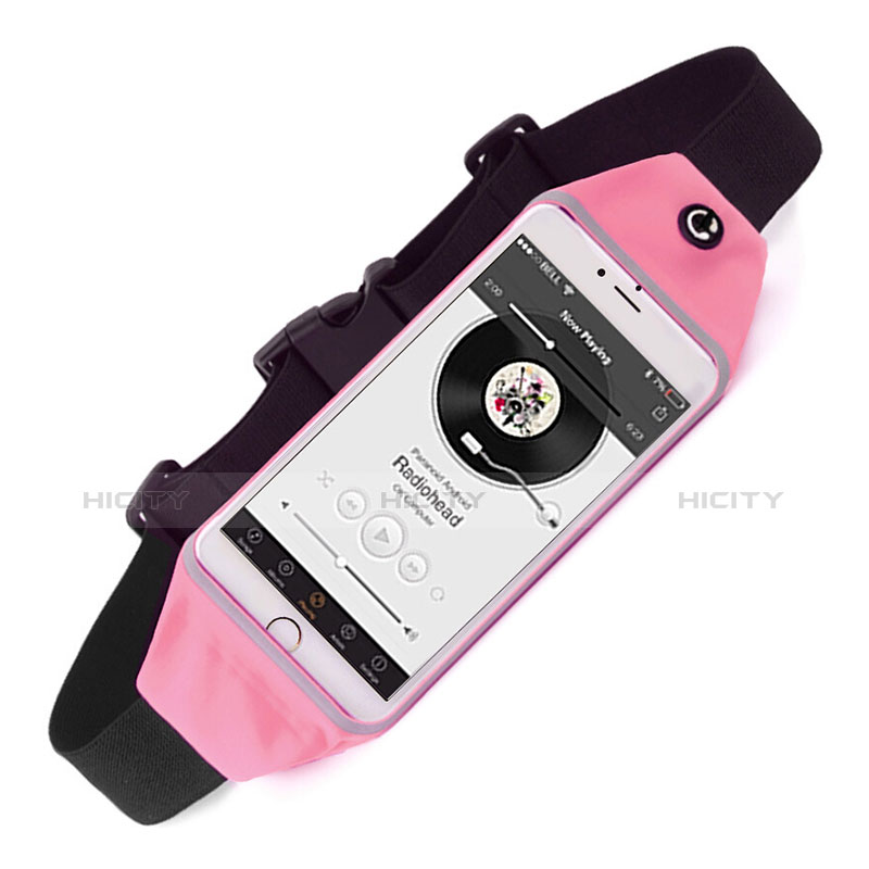 Funda Cinturon Brazo Correr Universal Rosa