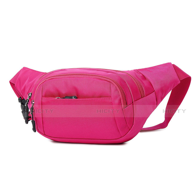 Funda Cinturon Brazo Correr Universal S12 Rosa Roja