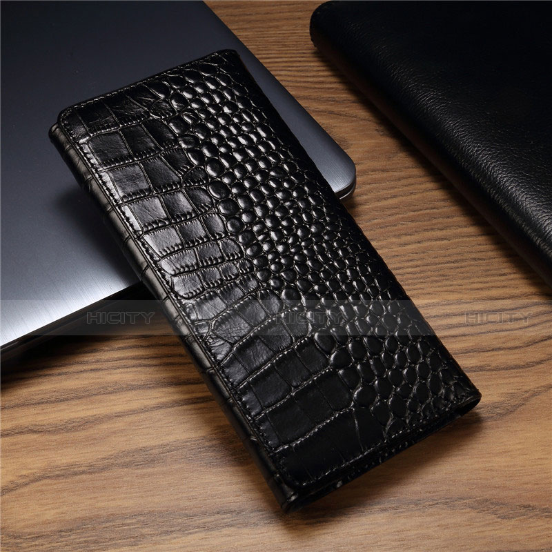 Funda de Cuero Cartera Carcasa T01 para Huawei Mate Xs 5G Negro