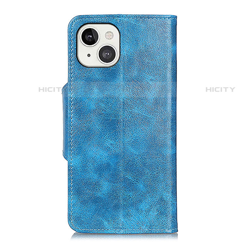 Funda de Cuero Cartera con Soporte Carcasa A01 para Apple iPhone 13