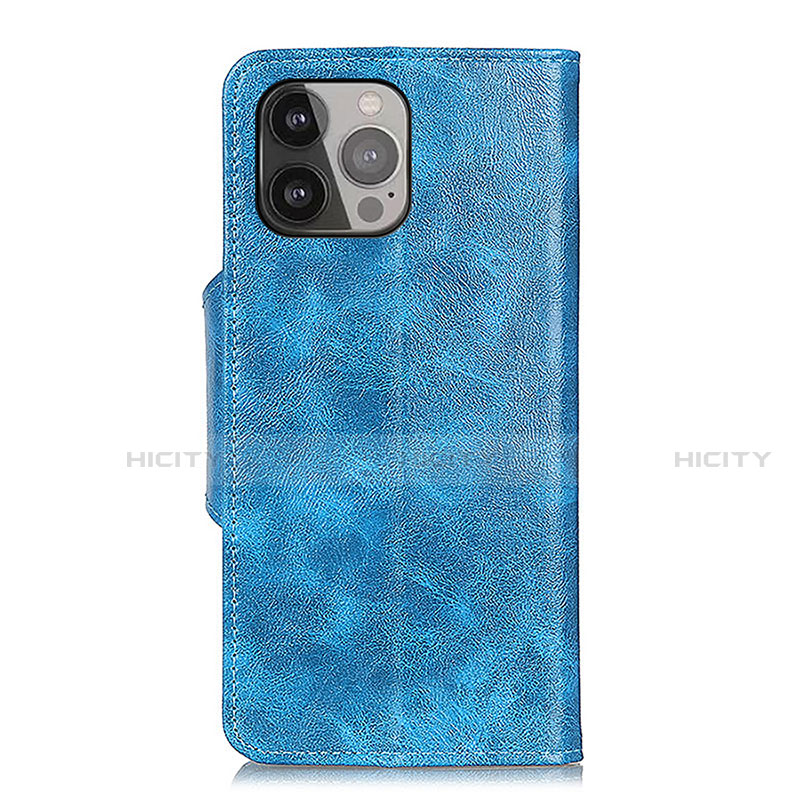 Funda de Cuero Cartera con Soporte Carcasa A01 para Apple iPhone 14 Pro