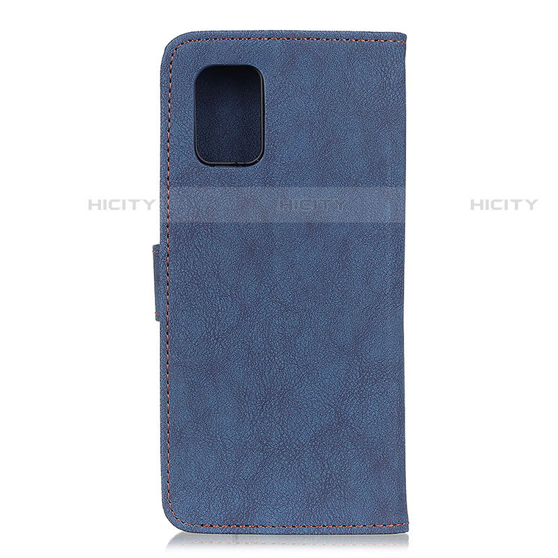 Funda de Cuero Cartera con Soporte Carcasa A01D para Motorola Moto Edge S 5G Azul