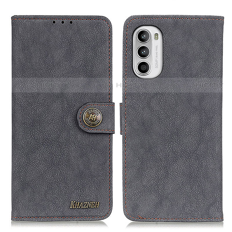 Funda de Cuero Cartera con Soporte Carcasa A01D para Motorola MOTO G52