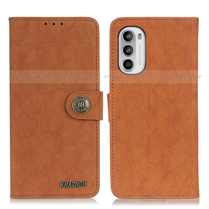 Funda de Cuero Cartera con Soporte Carcasa A01D para Motorola MOTO G52