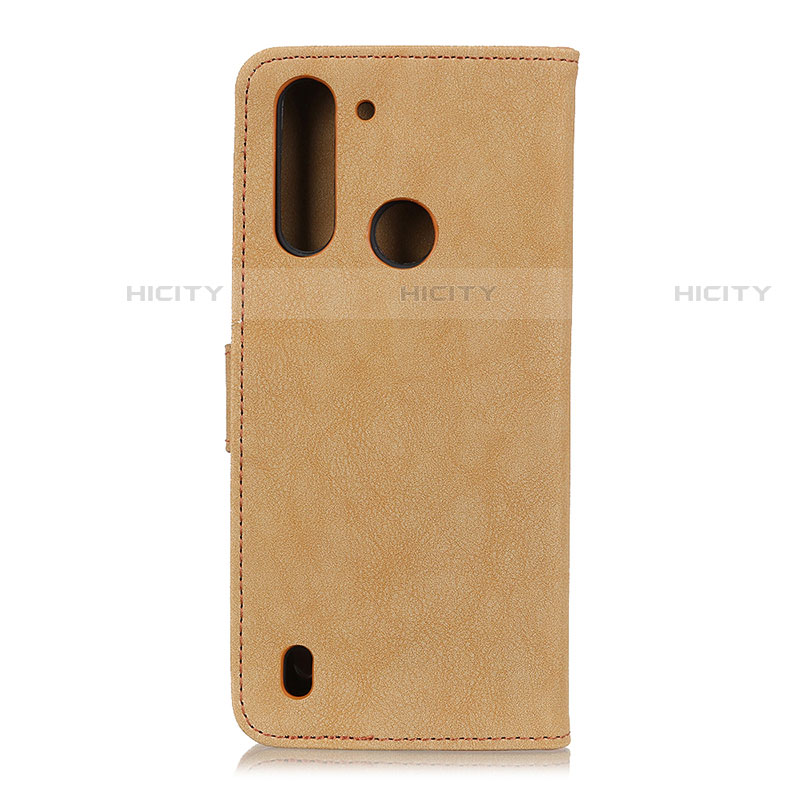 Funda de Cuero Cartera con Soporte Carcasa A01D para Motorola Moto One Fusion