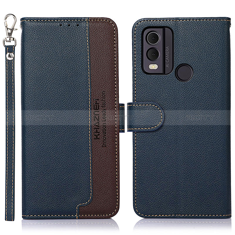 Funda de Cuero Cartera con Soporte Carcasa A01D para Nokia C22