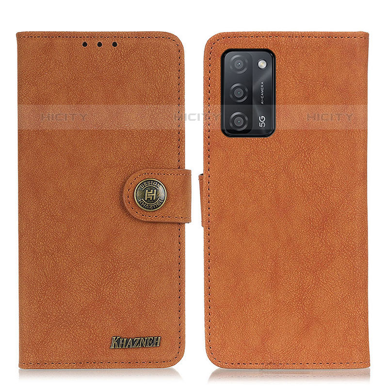 Funda de Cuero Cartera con Soporte Carcasa A01D para Oppo A53s 5G