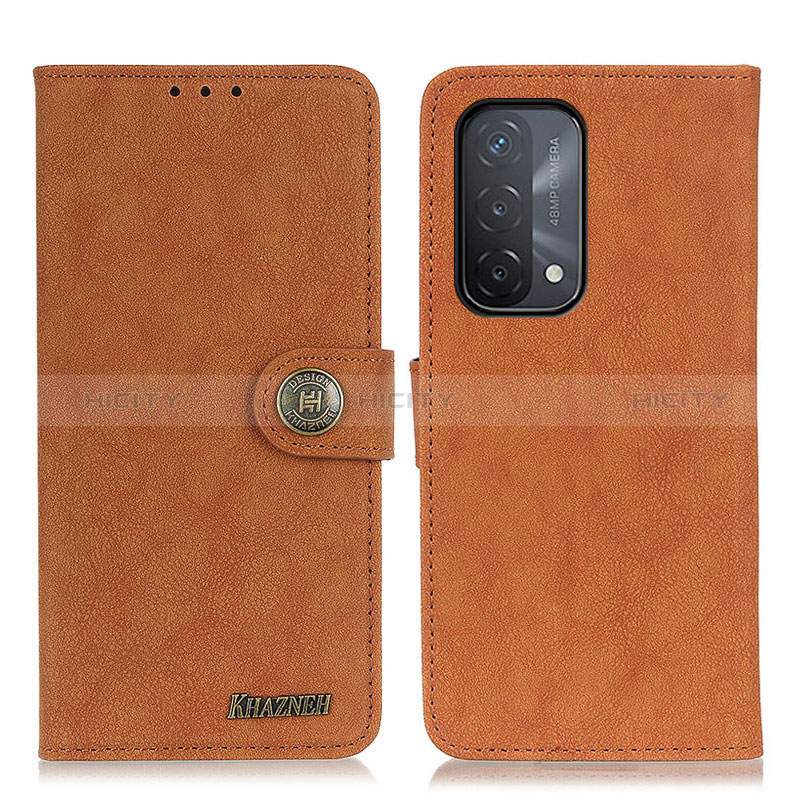 Funda de Cuero Cartera con Soporte Carcasa A01D para Oppo A54 5G