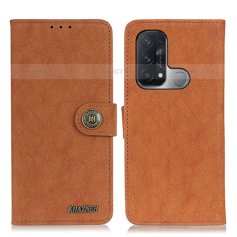 Funda de Cuero Cartera con Soporte Carcasa A01D para Oppo Reno5 A