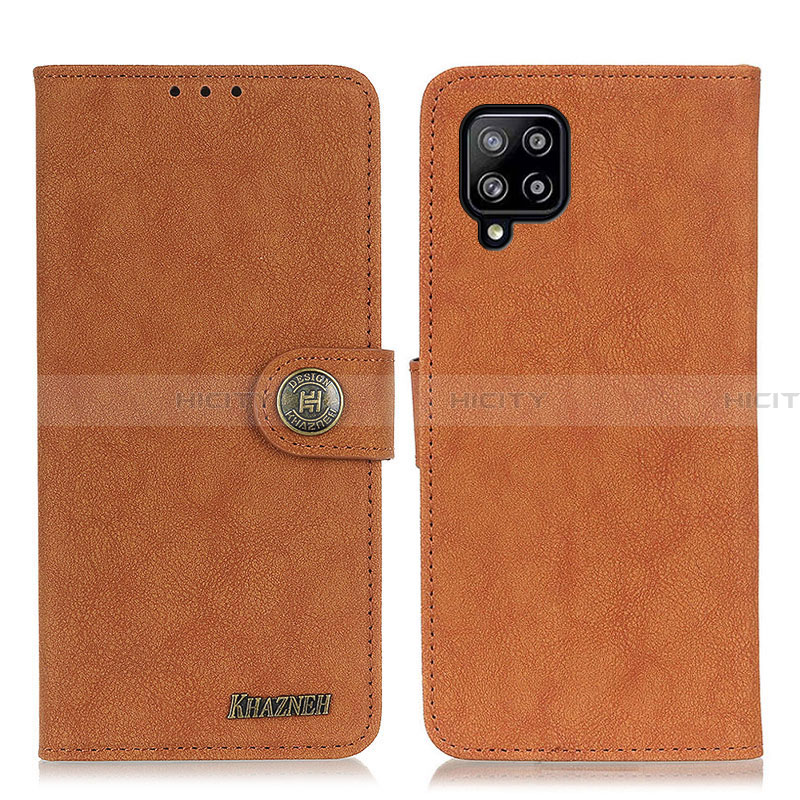 Funda de Cuero Cartera con Soporte Carcasa A01D para Samsung Galaxy A22 4G