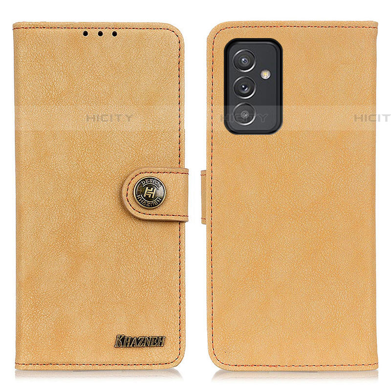 Funda de Cuero Cartera con Soporte Carcasa A01D para Samsung Galaxy A24 4G Oro