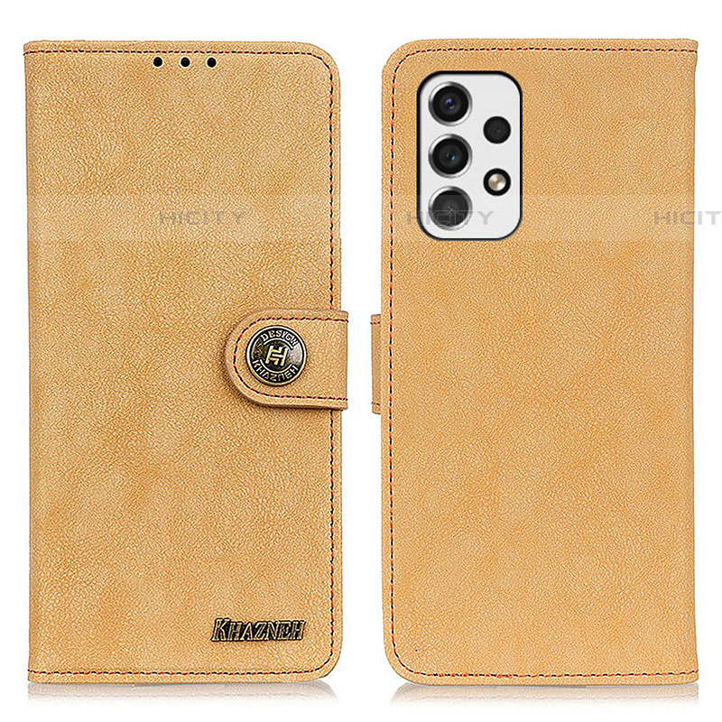 Funda de Cuero Cartera con Soporte Carcasa A01D para Samsung Galaxy A53 5G Oro