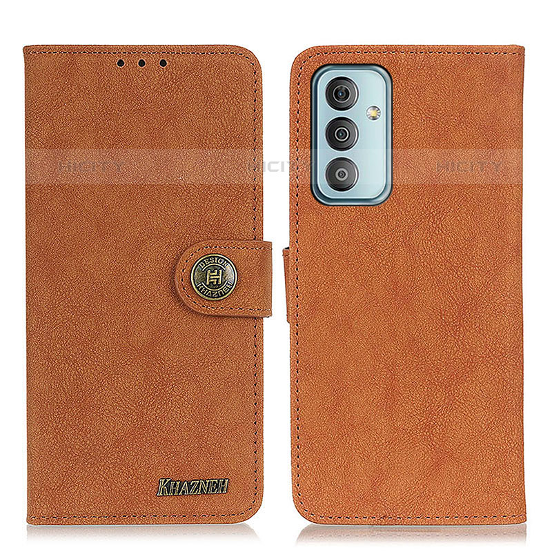 Funda de Cuero Cartera con Soporte Carcasa A01D para Samsung Galaxy M23 5G Marron