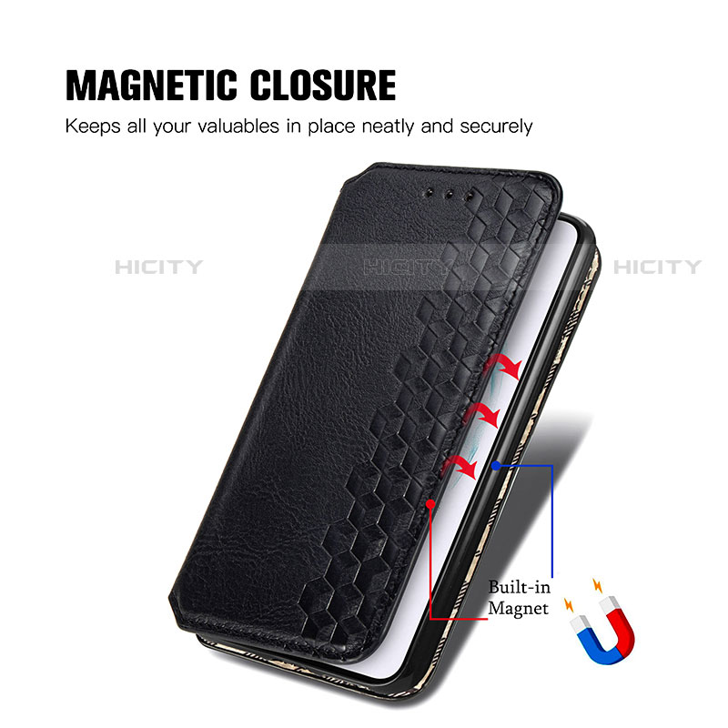 Funda de Cuero Cartera con Soporte Carcasa A01D para Samsung Galaxy S21 5G