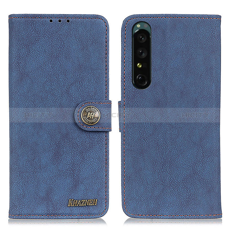 Funda de Cuero Cartera con Soporte Carcasa A01D para Sony Xperia 1 IV