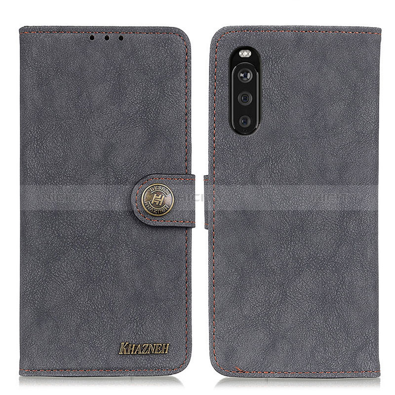 Funda de Cuero Cartera con Soporte Carcasa A01D para Sony Xperia 10 III