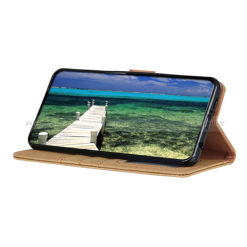 Funda de Cuero Cartera con Soporte Carcasa A01D para Sony Xperia 10 IV SOG07