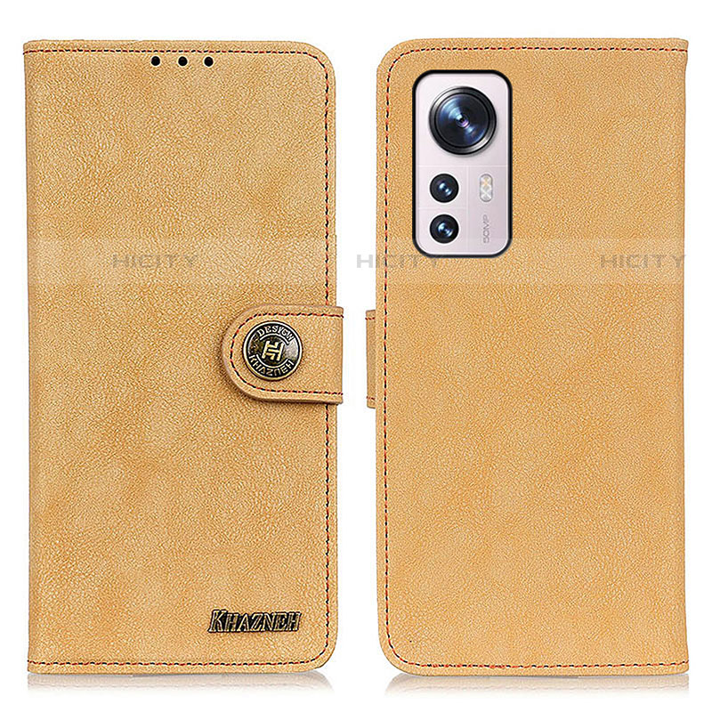 Funda de Cuero Cartera con Soporte Carcasa A01D para Xiaomi Mi 12 Lite 5G Oro