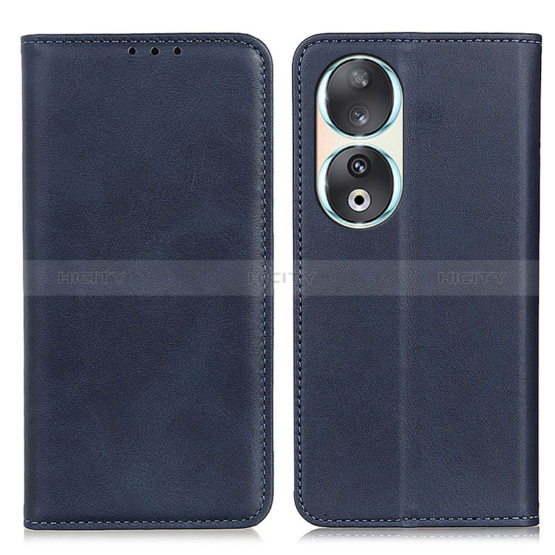 Funda de Cuero Cartera con Soporte Carcasa A02D para Huawei Honor 90 5G Azul