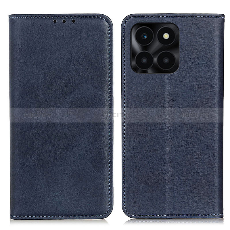 Funda de Cuero Cartera con Soporte Carcasa A02D para Huawei Honor X6a