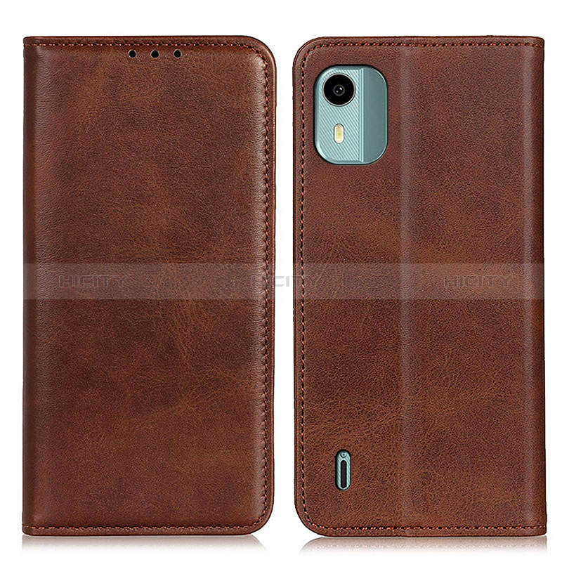 Funda de Cuero Cartera con Soporte Carcasa A02D para Nokia C12 Plus