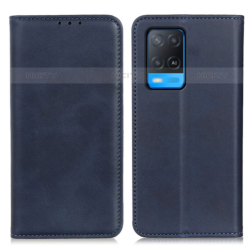 Funda de Cuero Cartera con Soporte Carcasa A02D para Oppo A54 4G