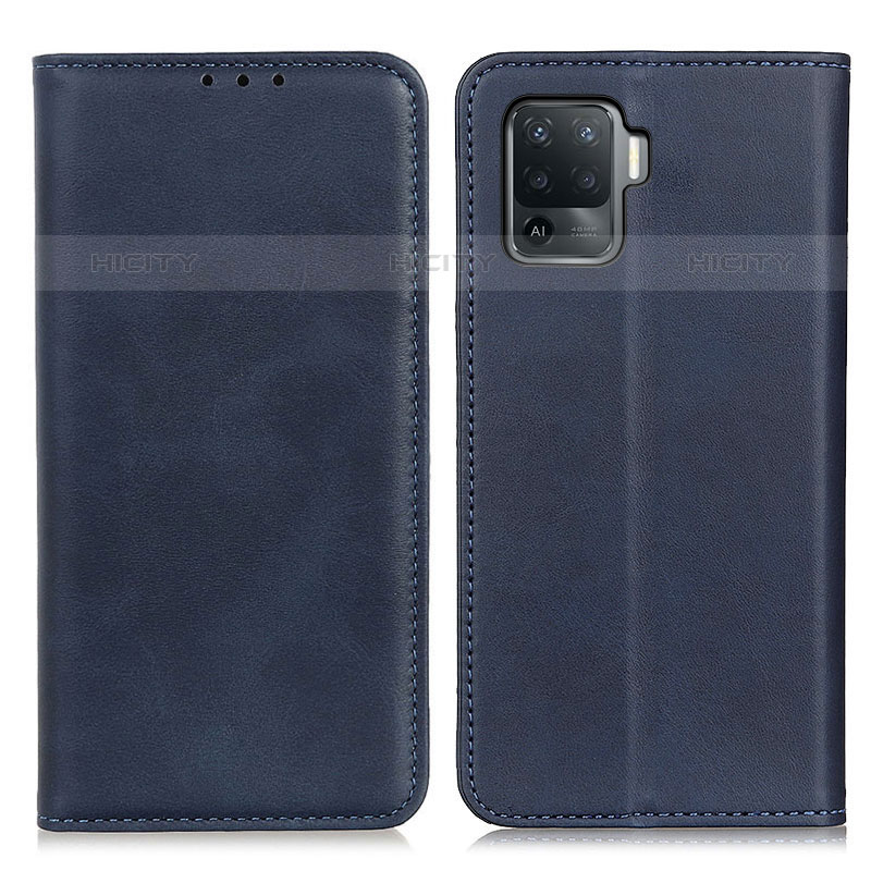 Funda de Cuero Cartera con Soporte Carcasa A02D para Oppo F19 Pro