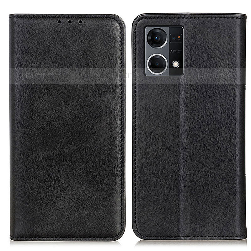 Funda de Cuero Cartera con Soporte Carcasa A02D para Oppo F21 Pro 4G