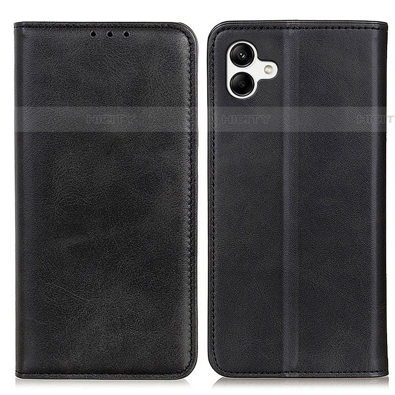 Funda de Cuero Cartera con Soporte Carcasa A02D para Samsung Galaxy A04E Negro