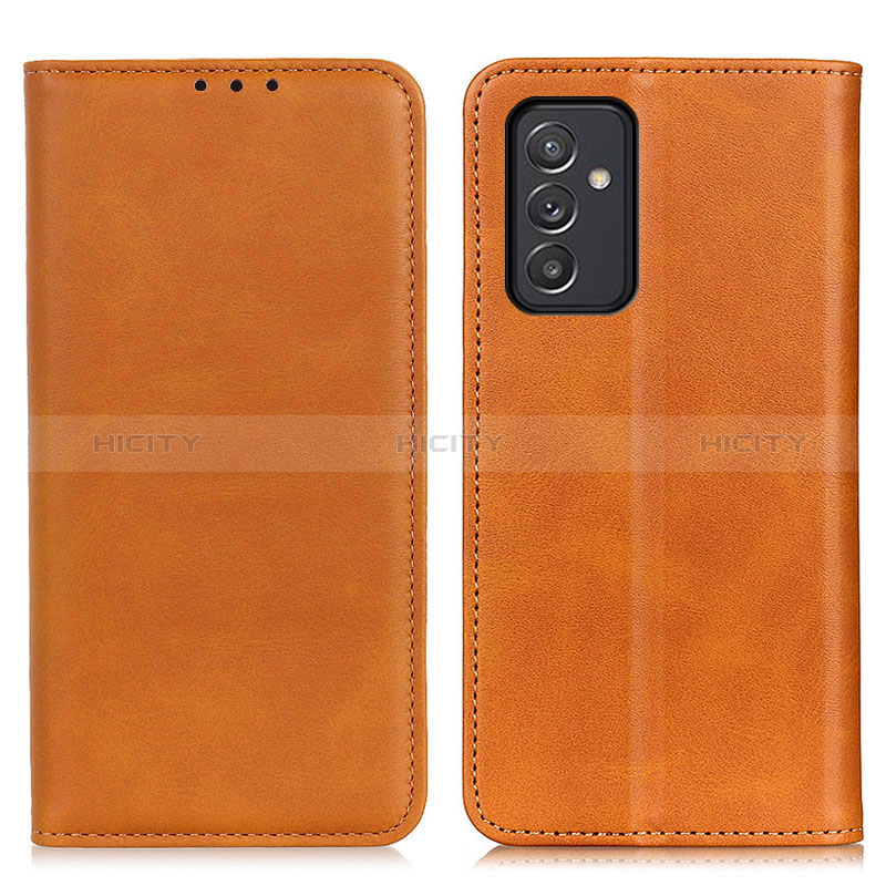 Funda de Cuero Cartera con Soporte Carcasa A02D para Samsung Galaxy A15 4G Marron Claro