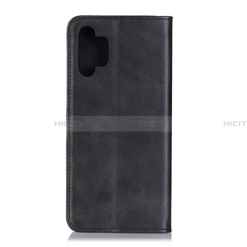 Funda de Cuero Cartera con Soporte Carcasa A02D para Samsung Galaxy A32 5G Negro