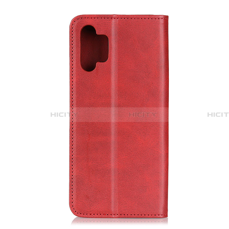 Funda de Cuero Cartera con Soporte Carcasa A02D para Samsung Galaxy A32 5G Rojo