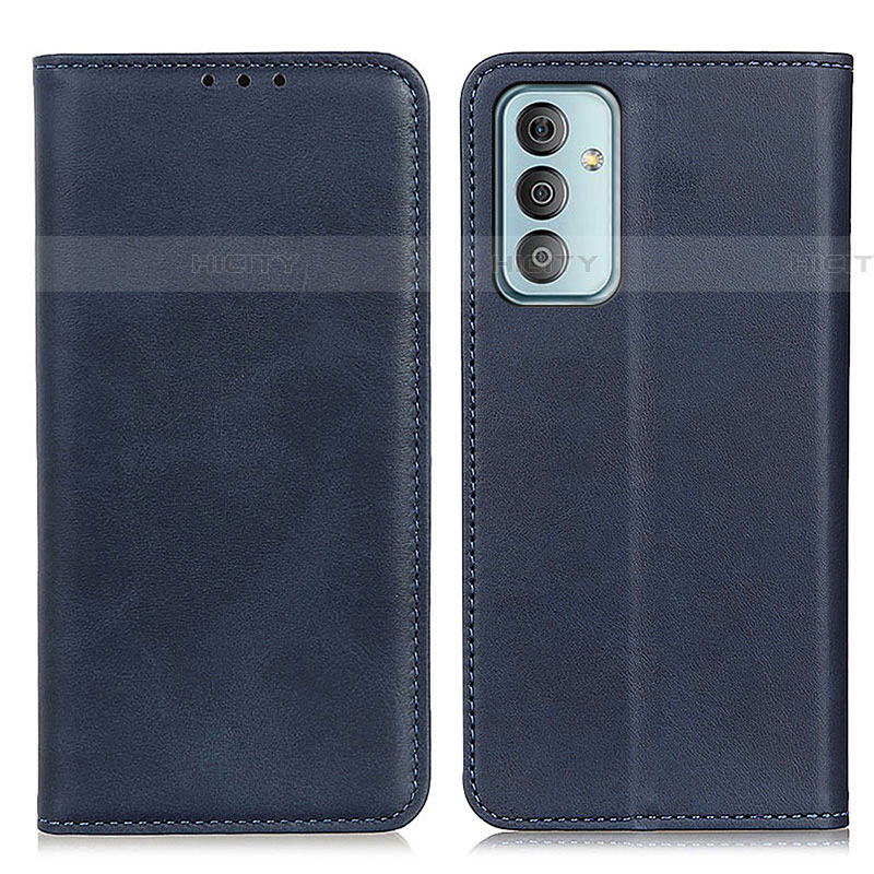 Funda de Cuero Cartera con Soporte Carcasa A02D para Samsung Galaxy F23 5G Azul