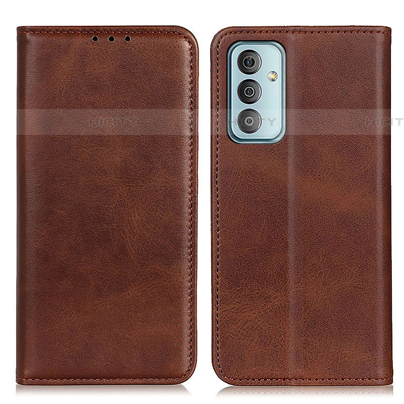 Funda de Cuero Cartera con Soporte Carcasa A02D para Samsung Galaxy F23 5G Marron