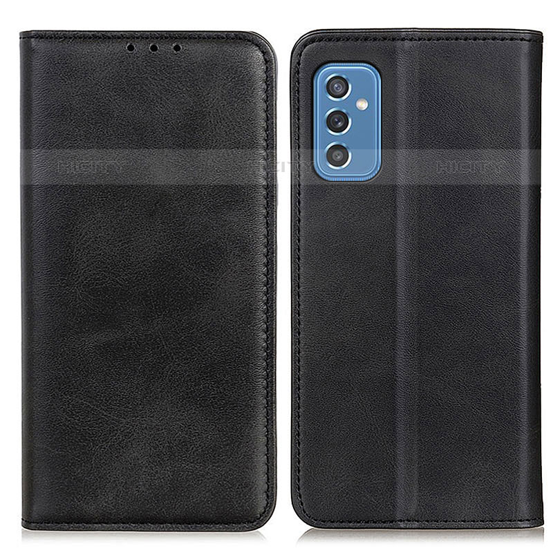 Funda de Cuero Cartera con Soporte Carcasa A02D para Samsung Galaxy M52 5G Negro