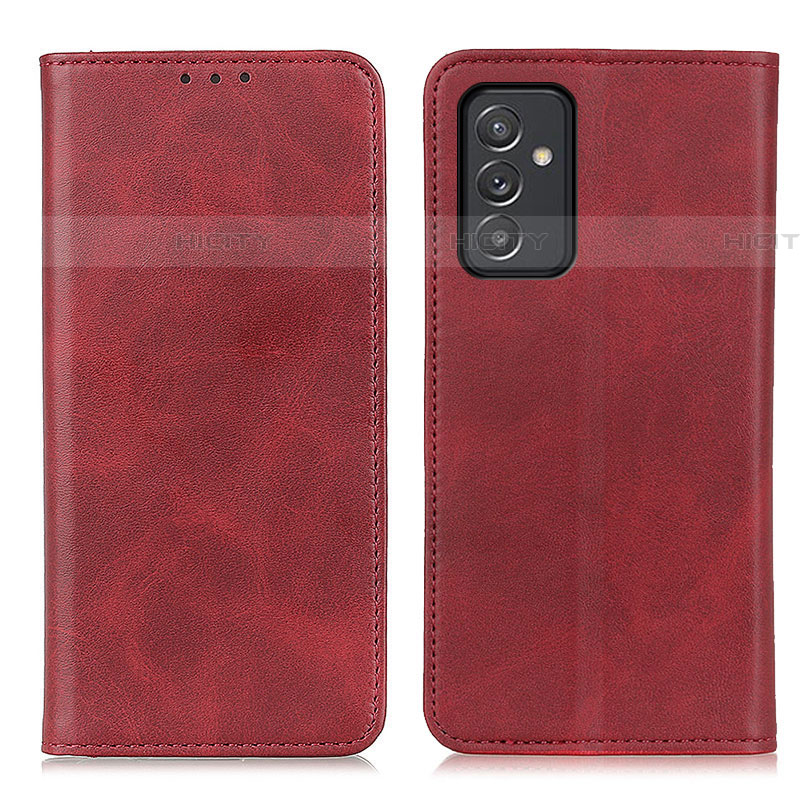 Funda de Cuero Cartera con Soporte Carcasa A02D para Samsung Galaxy M54 5G Rojo