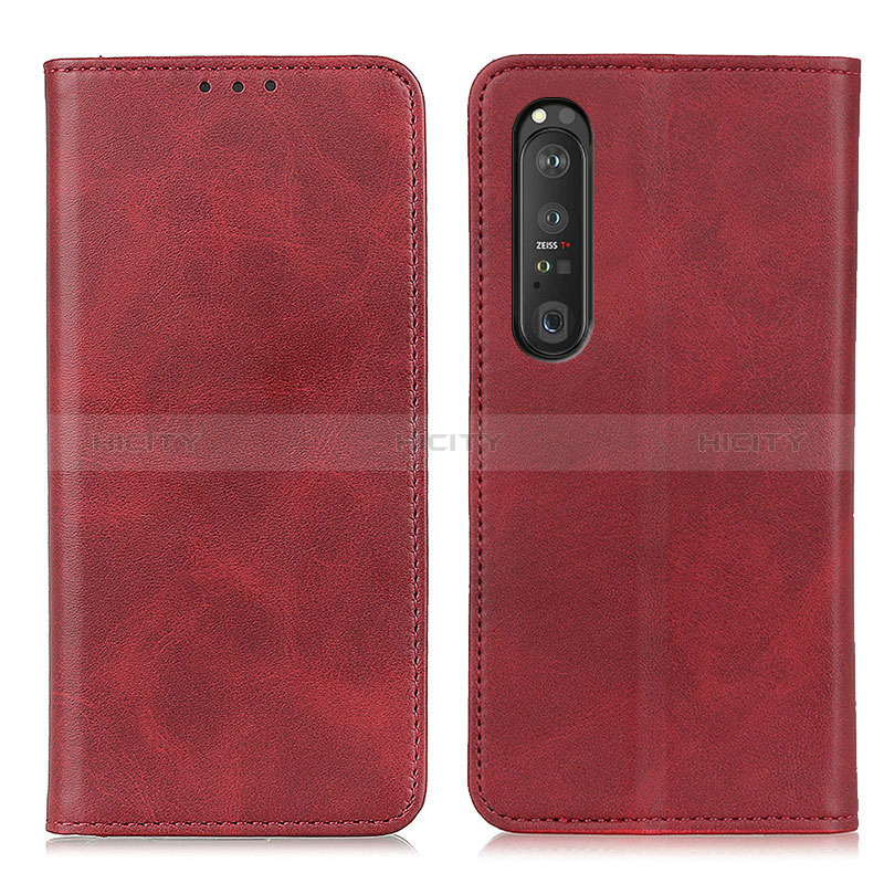 Funda de Cuero Cartera con Soporte Carcasa A02D para Sony Xperia 1 III